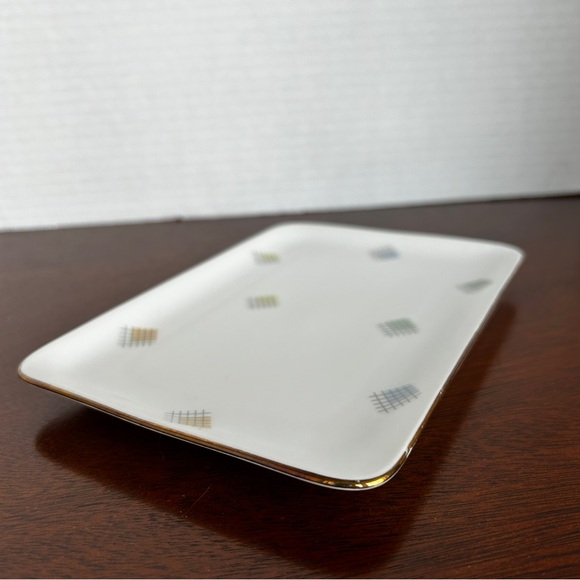 Seltmann Weiden Bavaria Porcelain Tray Small Karo - Picture 3 of 7